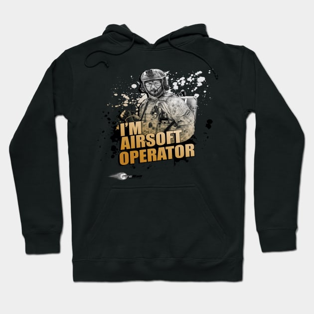 I'm Airsoft Operator Hoodie by Cataraga